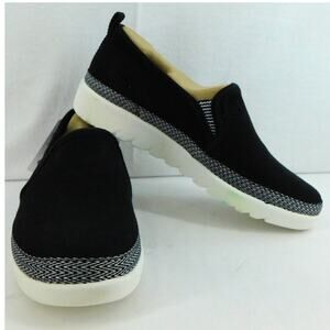 Bob's from Sketchers Women's Black Pleasant Harmony Slip on Shoes Size 7 New